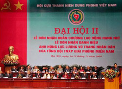 Đại hội Đại biểu Toàn quốc lần thứ II Hội cựu TNXP Việt Nam