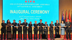 Khai mạc Đại hội đồng AIPA-31 tại Hà Nội
