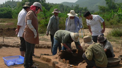 Phát hiện khu di tích lò - mộ đầu tiên ở Việt Nam