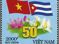 Phát hành bộ tem kỷ niệm quan hệ Cuba-Việt Nam