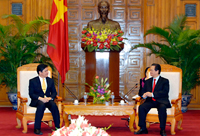 Thủ tướng Nguyễn Tấn Dũng tiếp Đại sứ Thái Lan