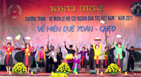 Khai mạc chương trình “Về miền lễ hội cội nguồn dân tộc Việt Nam”