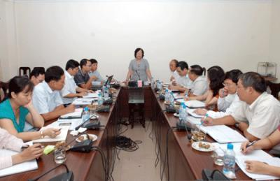 Bộ trưởng Phạm Thị Hải Chuyền làm việc với Cục Người có công
